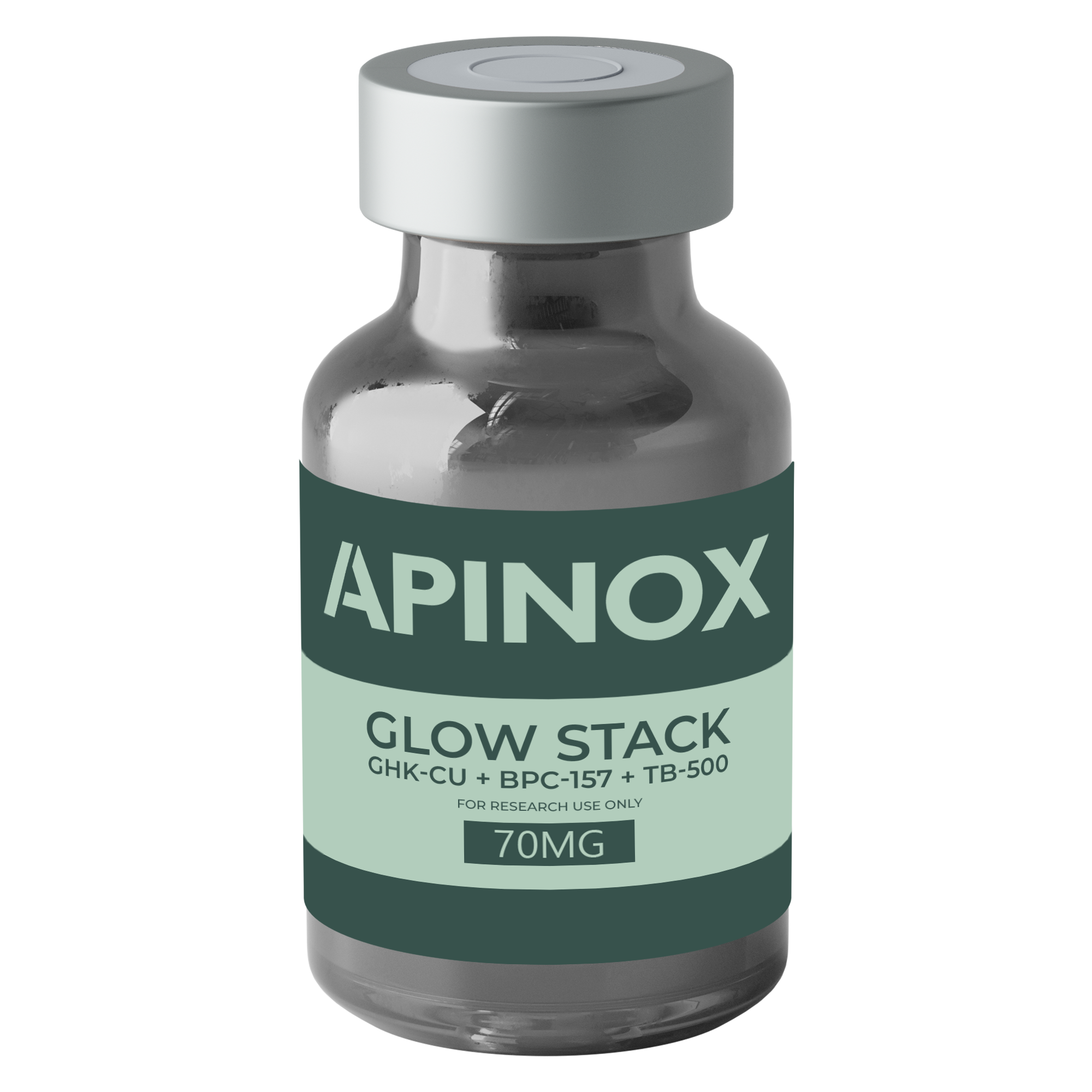 Buy GHK-Cu + BPC-157 + TB-500 (Glow Stack) 70mg peptide online